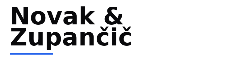 Novak & Zupančič logo